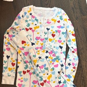 Roller Rabbit x Kerri Rosenthal Colorful Heart and Star Pajama Set